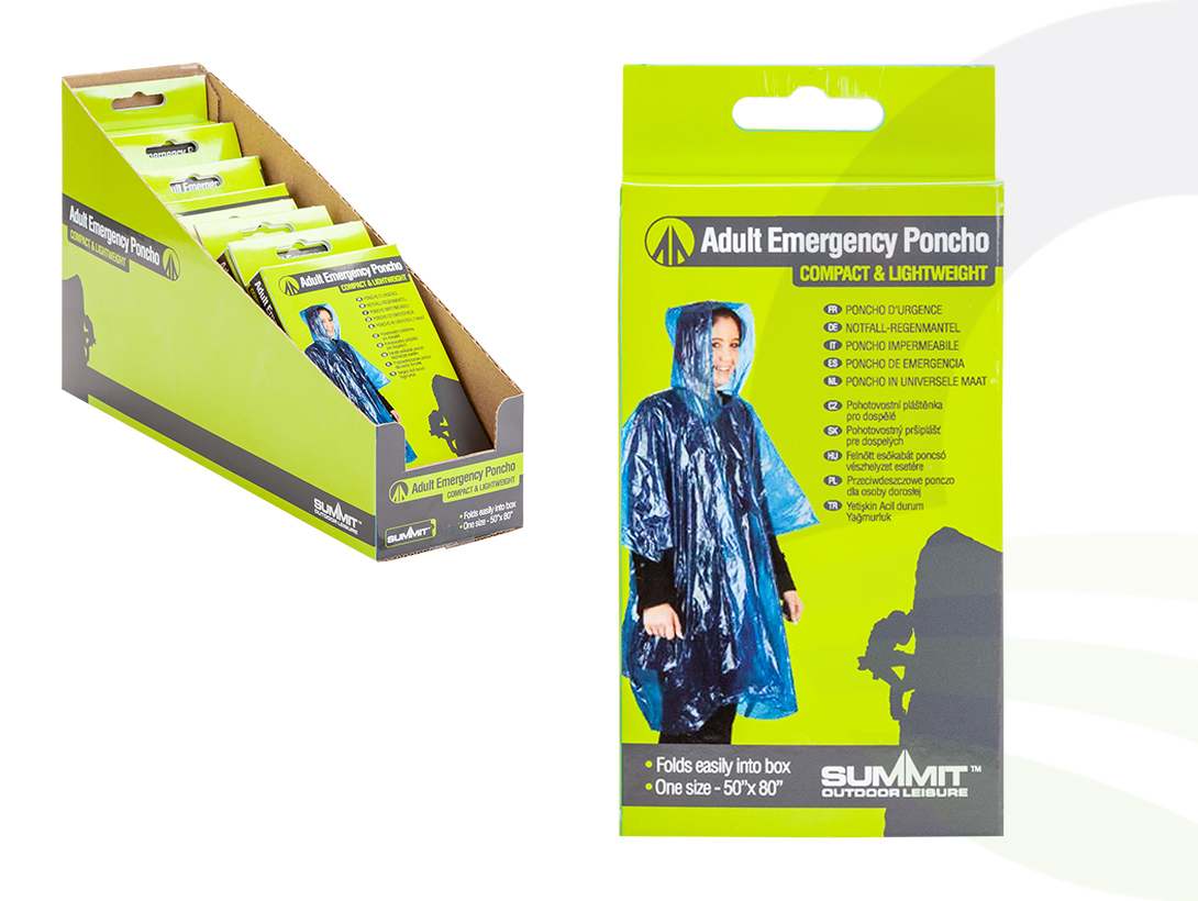 Summit Adult Emergency Poncho