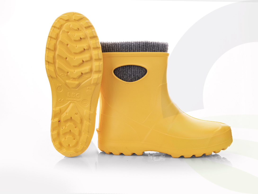 yellow boot shoes