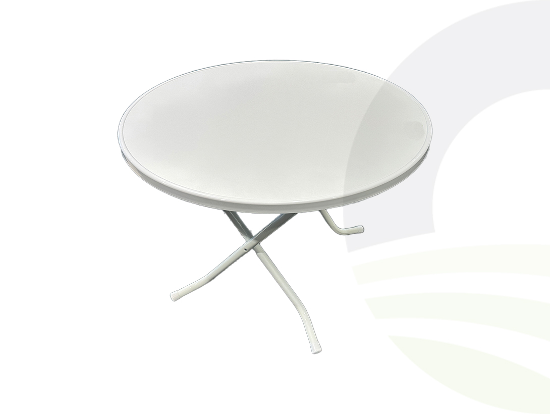 Alco Round Table 90cm - White