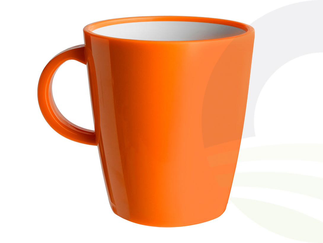 Brunner Orange Mug 30cl (Colour: Orange)