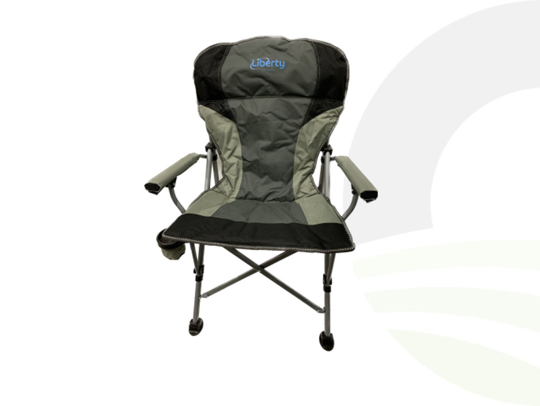 Miriad Liberty Folding Chair - Grey (Colour: Grey)