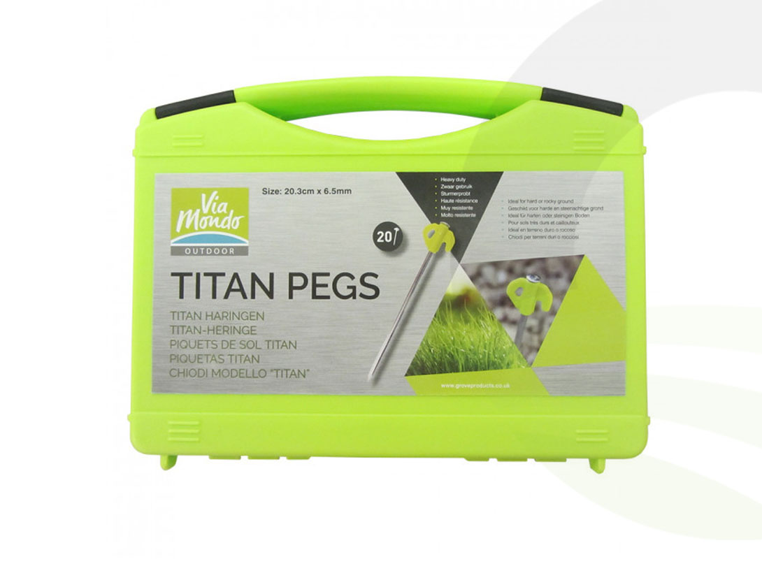 Via Mondo Titan Pegs (20.3cm) (20)