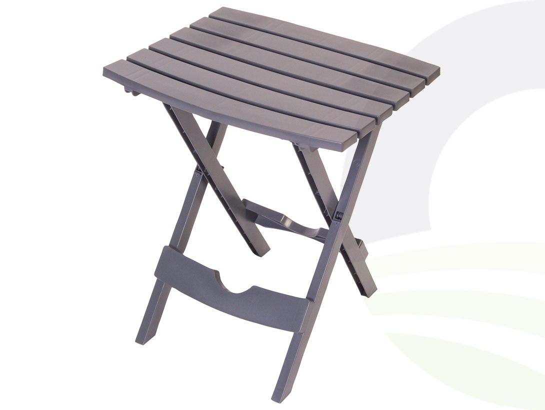 Quest Fleetwood Slatted Table Grey