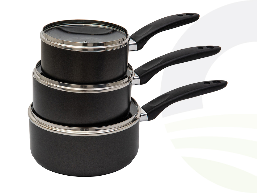 Quest 3 Piece Non Stick Pan Set