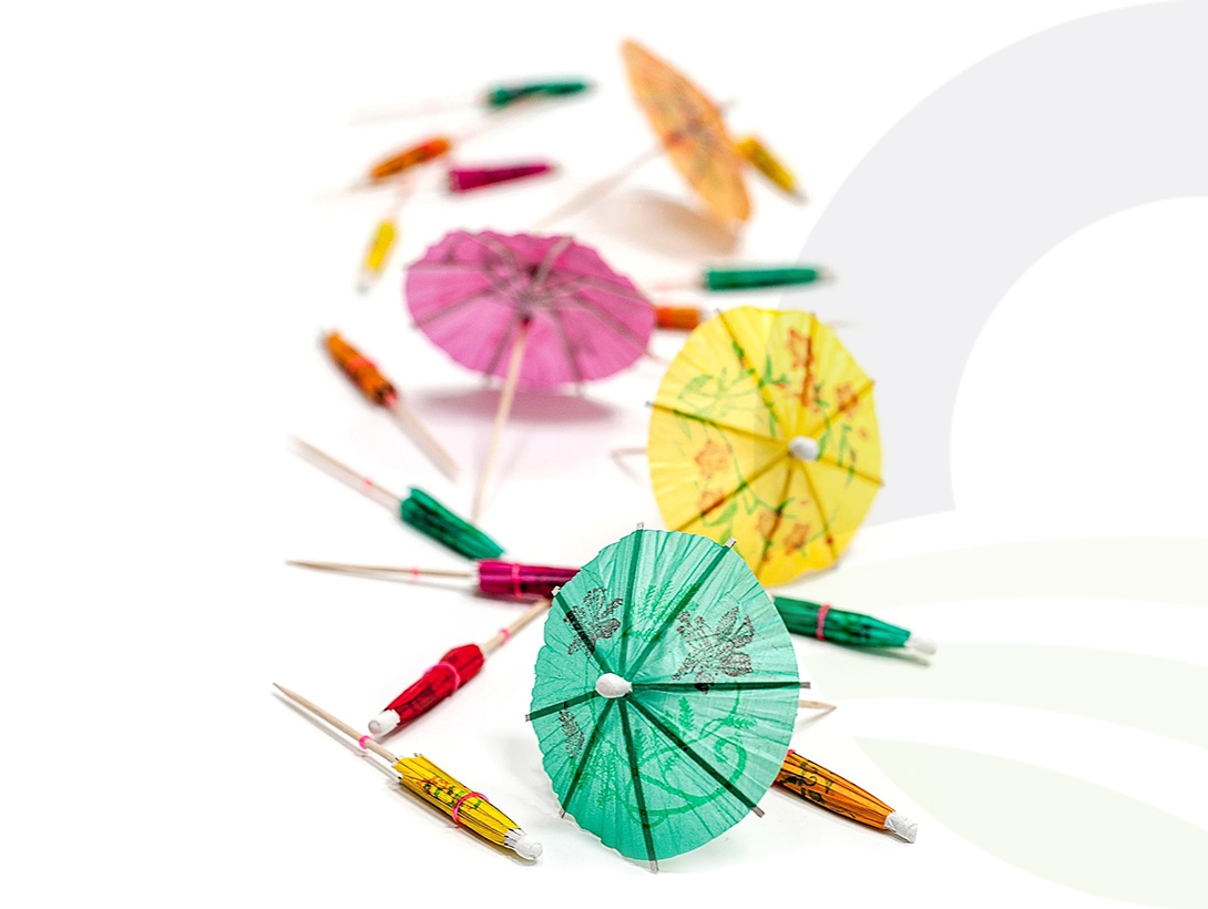 Cellardine Cocktail Umbrellas Set 50