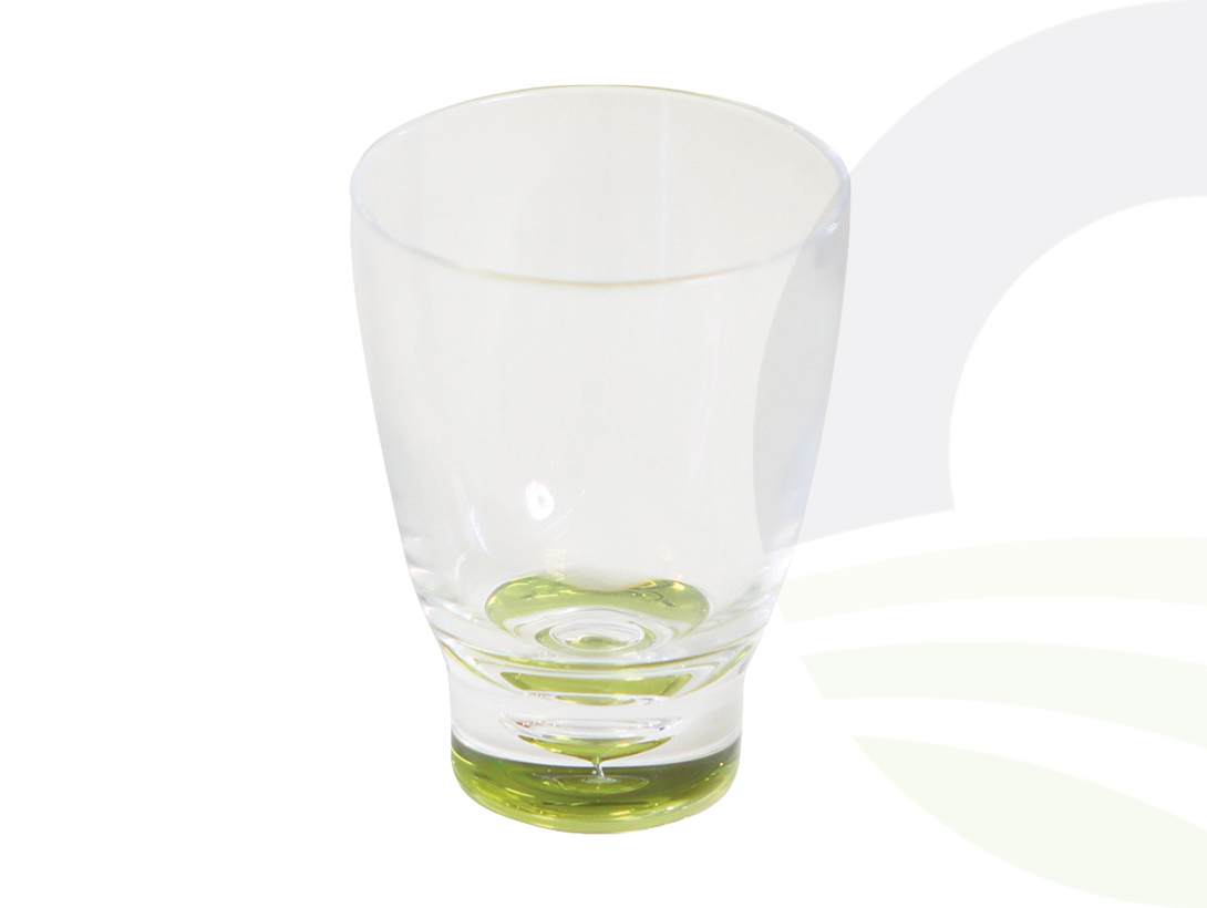 Quest Elegance Low Tumbler- Lime (Colour: Lime)