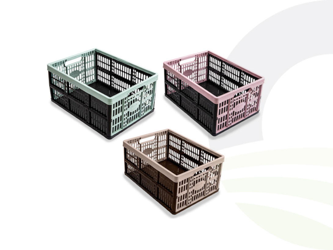 Quest Fold Flat Stackable Boxes