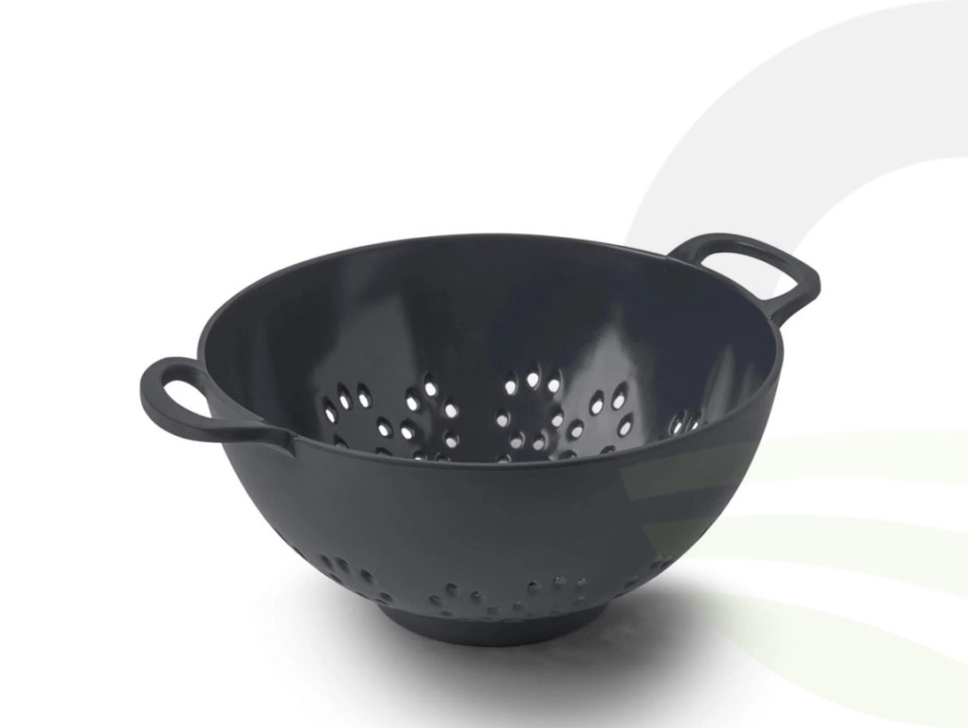 Zeal Colander (15cm) Dark Grey (4) (Colour: Dark Grey)