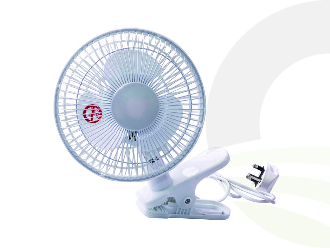 Clip On Mains Fan 6"