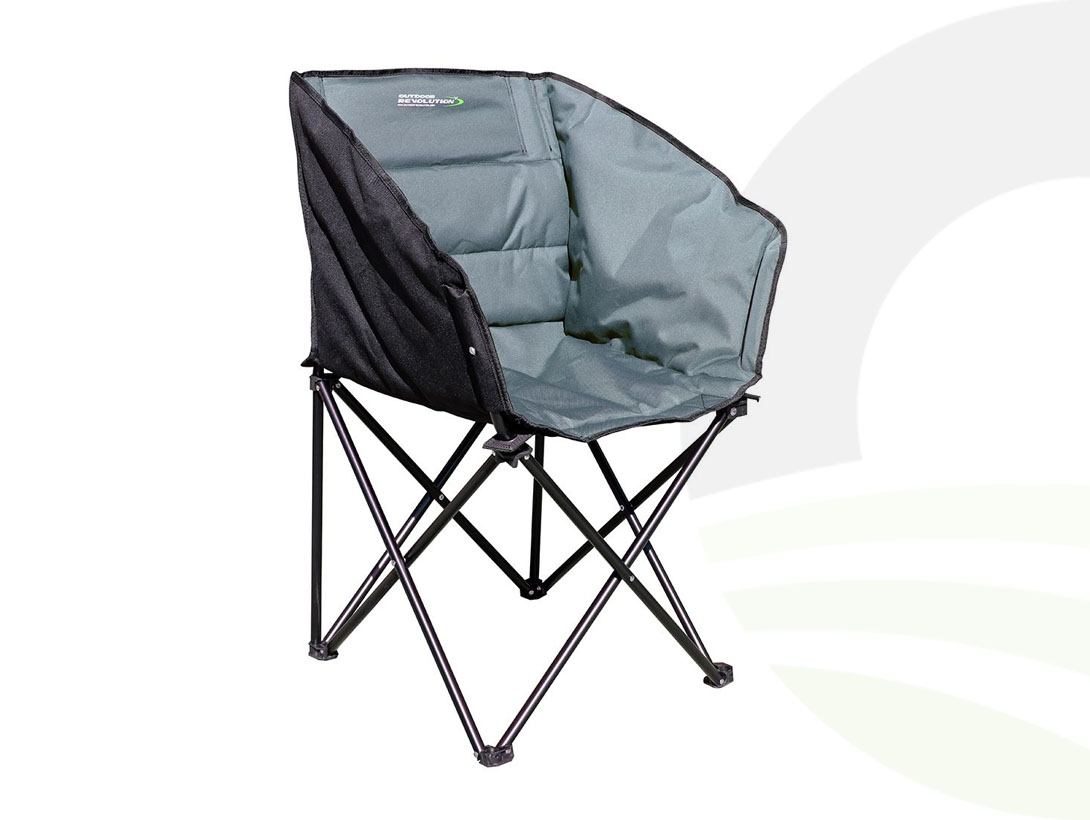 Outdoor Revolution Tub Chair Grey And Black