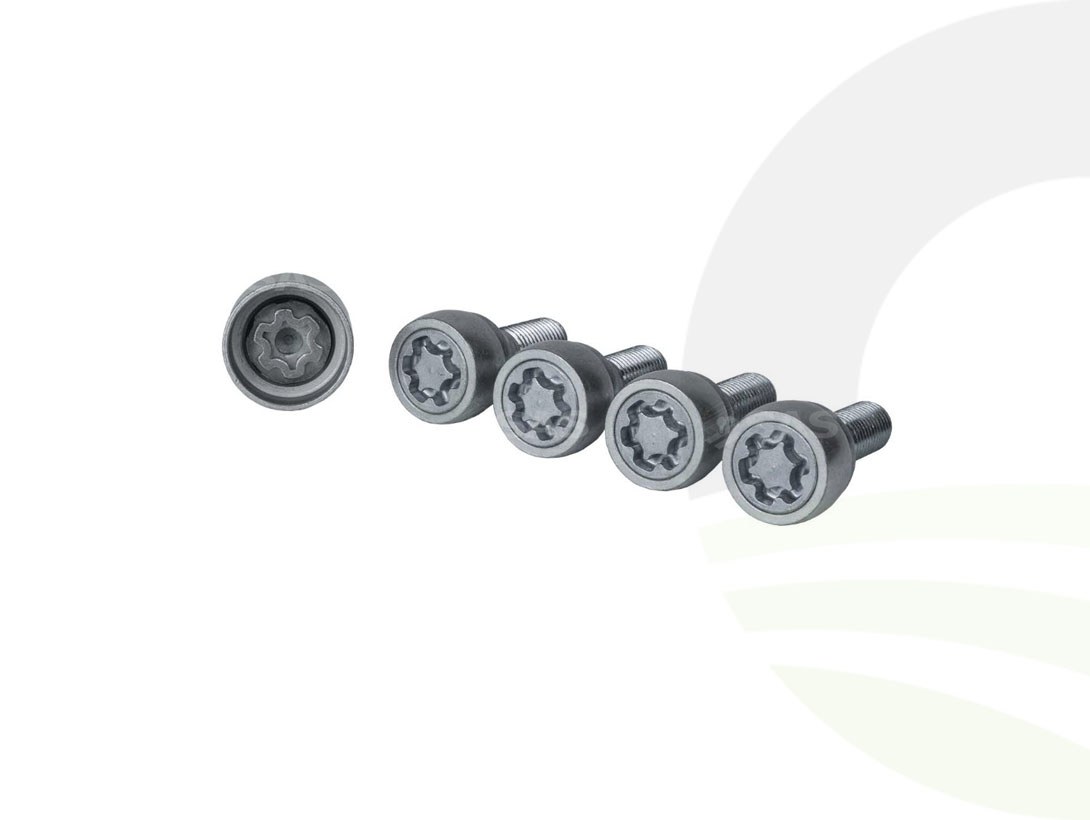 SAS M12x1.5 Lock Nuts Premium Set 4