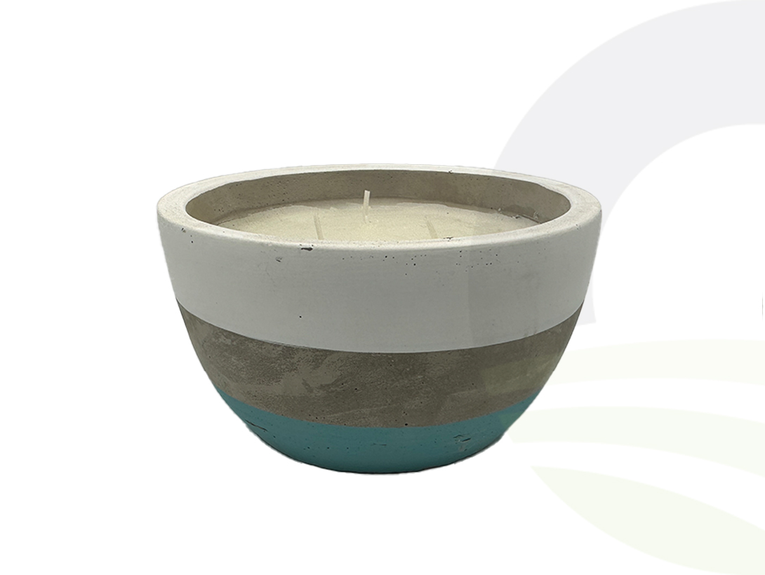 Citronella Candle Cyan (Colour: Cyan)