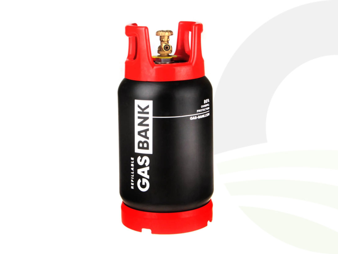 Gas Bank Slim 5kg Cylinder Single Valve