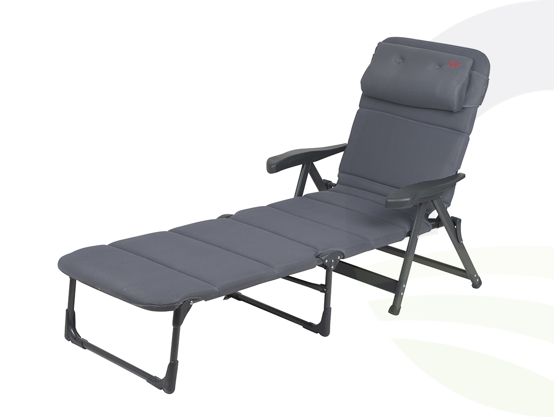 Crespo Lounger Grey AP/233-86 (Colour: Grey)